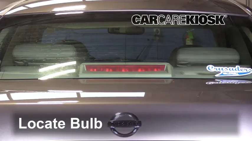 2006 Nissan Maxima SE 3.5L V6 Lights Center Brake Light (replace bulb)